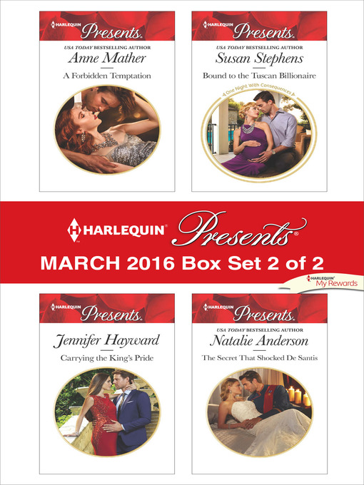 Title details for Harlequin Presents March 2016--Box Set 2 of 2 by Anne Mather - Available